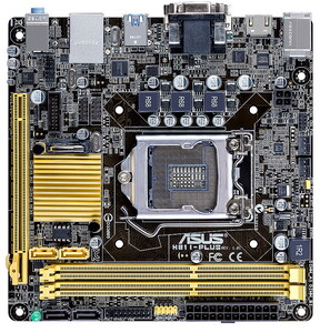 Asus H81I PLUS Socket 1150 Intel H81 DDR3 mini ITX AC 97 8ch 7.1 GbLAN SATA3 VGA DVI HDMI DNS. 6729522