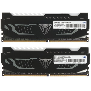 DIMM DDR4 8192MBx2 PC25600 3200MHz CL15 Patriot Viper PVLW416G320C6K DNS. 1238370