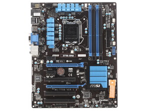 MSI LGA1155 Z77A G43 Z77 4xDDR3 2800 2xPCI Ex16 HDMI