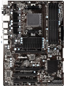 Asrock 970 Extreme3 R2.0 Socket AM3 AMD 970 DDR3 ATX AC 97 8ch 7.1 GbLAN SATA3 eSATA RAID DNS. 6729601