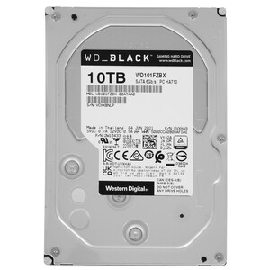 Купить 10 ТБ Жесткий диск WD Black [WD101FZBX] в интернет-магазине