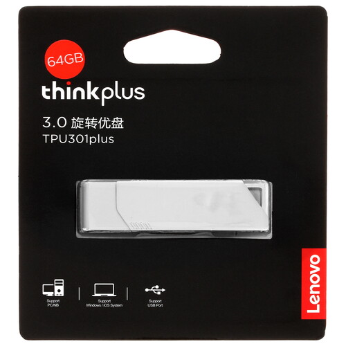 Купить Память USB Flash 64 ГБ Lenovo ThinkPlus Spin Drive Plus [36005623] в интернет-магазине DNS. Характеристики, цена Lenovo ThinkPlus Spin Drive Plus | 5416010.