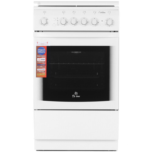 Купить Газовая плита De Luxe 5040.31Г (КР) ЧР белый в интернет-магазине DNS. Характеристики, цена De Luxe 5040.31Г (КР) ЧР | 1186044.