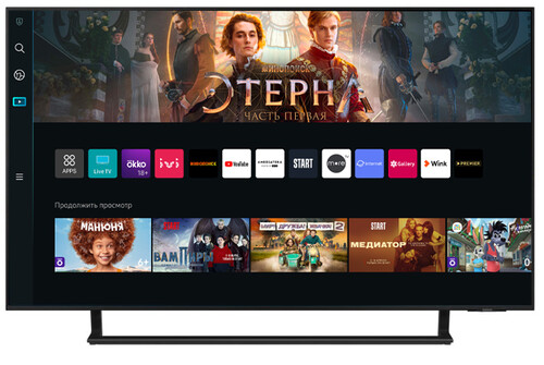 Купить 43" (108 см) Телевизор Samsung UE43BU8500UXCE черный в интернет ...