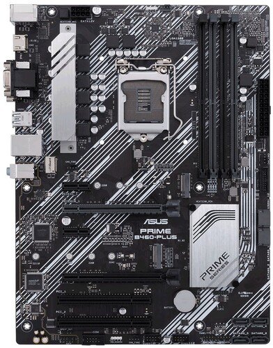 Купить Плата ASUS LGA1200 B460 PRIME B460 PLUS 4xDDR4 1xPCI-Ex16 HDMI/DVI/Dsub SATA3 2xM2 USB3.2 ATX в интернет-магазине DNS. Характеристики, цена  | 1668528.