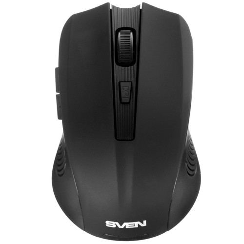 Купить Мышь беспроводная SVEN RX-350W [SV-019570] черный в интернет-магазине DNS. Характеристики, цена SVEN RX-350W | 4746007.