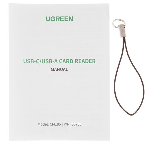 Купить Кард-ридер Ugreen CM185 в интернет-магазине DNS. Характеристики, цена Ugreen CM185 | 5347754.