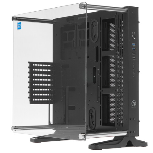 Купить Корпус Thermaltake Core P3 TG [CA-1G4-00M1WN-06] черный в интернет-магазине DNS. Характеристики, цена Thermaltake Core P3 TG | 1683010.