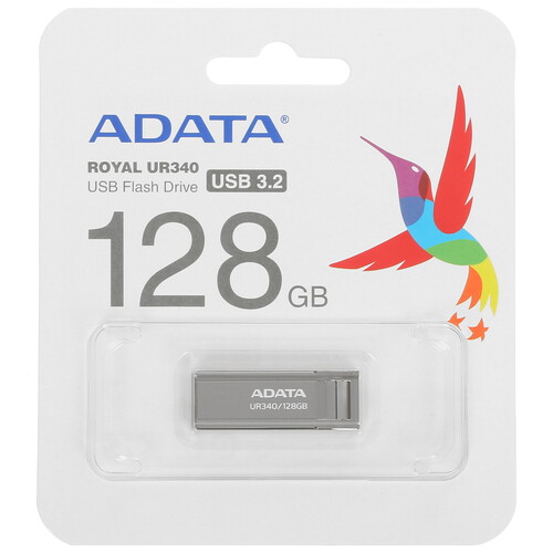Купить Память USB Flash 128 ГБ ADATA UR340 [AROY-UR340-128GBK] в интернет-магазине DNS. Характеристики, цена ADATA UR340 | 5408518.