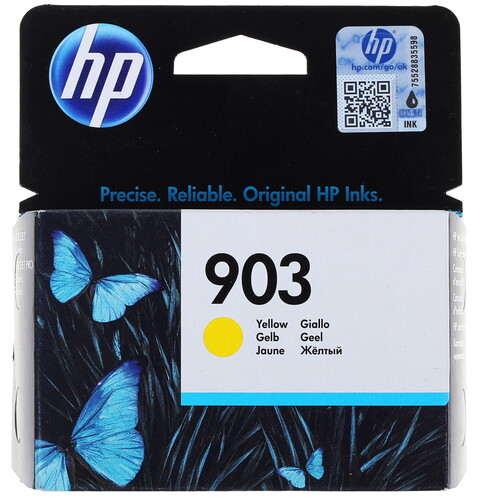 Купить Картридж HP 903 (T6L95AE) желтый в интернет-магазине DNS. Характеристики, цена HP 903 (T6L95AE) | 7984361.