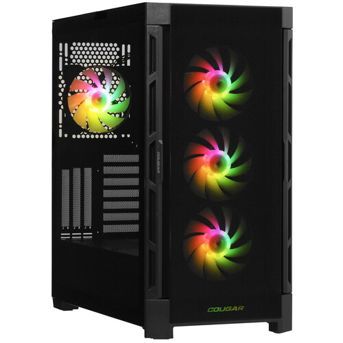 Купить Корпус Cougar Duoface Pro RGB [CGR-5AD1B-RGB] черный в интернет-магазине DNS. Характеристики, цена Cougar Duoface Pro RGB | 5083436.