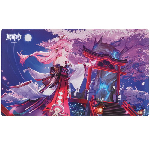 Купить Коврик Genshin Impact Desk Mat When the Sakura Bloom (Yae Miko)  разноцветный в интернет-магазине DNS. Характеристики, цена Genshin Impact Desk Mat When the Sakura Bloom (Yae Miko) | 5435924.