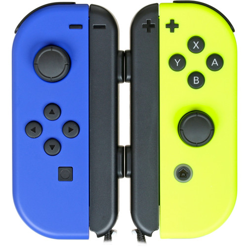 Купить Игровой контроллер Nintendo Joy-Con Pair синий+желтый в интернет-магазине DNS. Характеристики, цена Nintendo Joy-Con Pair | 1603771.