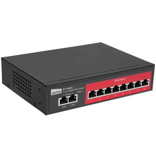 Купить Коммутатор NETIS P110GC в интернет-магазине DNS. Характеристики, цена NETIS P110GC | 4773489.