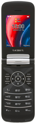 Купить Сотовый телефон teXet TM-317 черный/серебристый в интернет-магазине DNS. Характеристики, цена teXet TM-317 | 1267055.