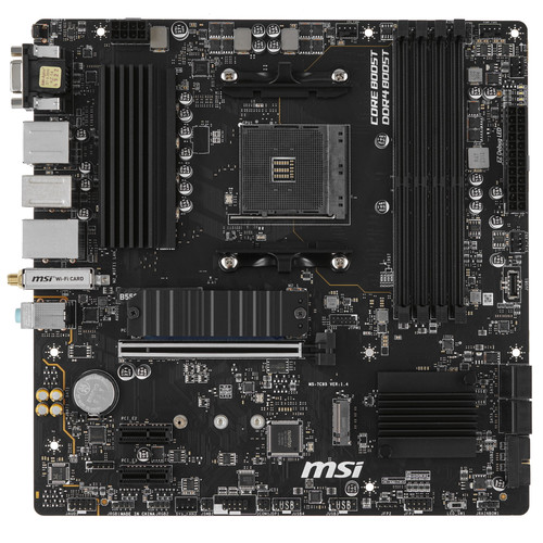 Купить Материнская плата MSI B550M PRO-VDH WIFI в интернет-магазине DNS. Характеристики, цена MSI B550M PRO-VDH WIFI | 1679845.