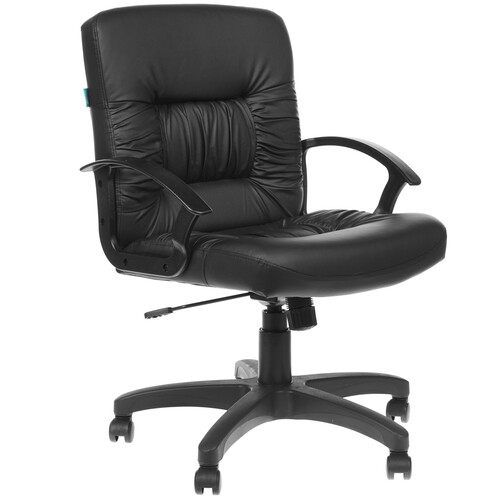 Купить Кресло офисное Бюрократ KB-7/BLACK черный [искусственная кожа ...