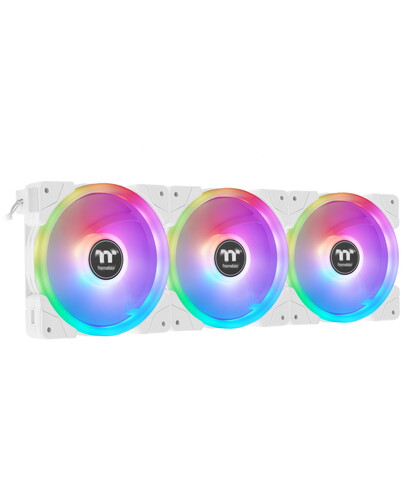 Купить Комплект вентиляторов Thermaltake SWAFAN EX12 RGB WHITE 3 Pack [CL-F161-PL12SW-A] белый в интернет-магазине DNS. Характеристики, цена Thermaltake SWAFAN EX12 RGB WHITE 3 Pack | 5099003.