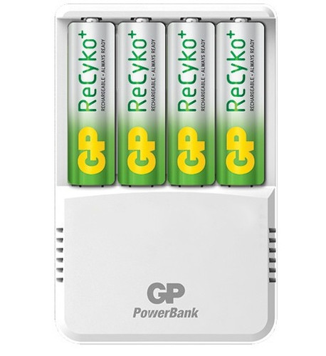 Купить Зарядное устройство GP PB570 (4AA * 2700mAh) PB570GS270-2CR4. в интернет-магазине DNS. Характеристики, цена  | 7935582.