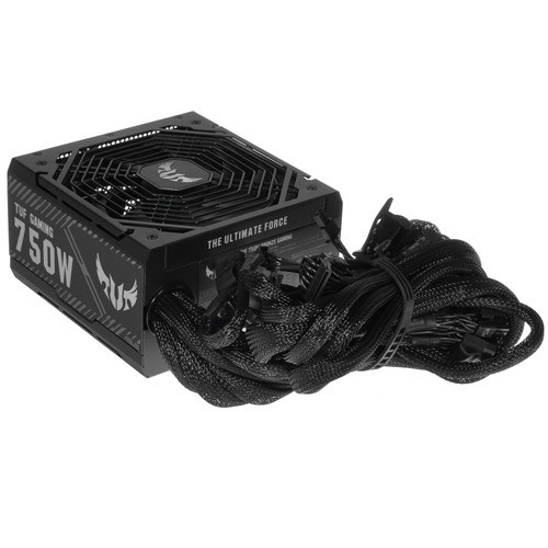 Купить Блок питания ASUS TUF Gaming 750W [90YE00D0-B0NA00] черный в интернет-магазине DNS. Характеристики, цена ASUS TUF Gaming 750W | 4751193.