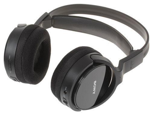 Купить Наушники беспроводные Sony MDR-RF811RK [охватывающие, радиоканал , AUX, до 13 ч, черный] в интернет-магазине DNS. Характеристики, цена  | 0196208.