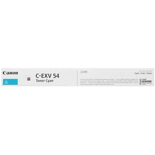 Купить Тонер-картридж лазерный Canon C-EXV 54 голубой, с чипом в интернет-магазине DNS. Характеристики, цена Canon C-EXV 54 | 1327111.