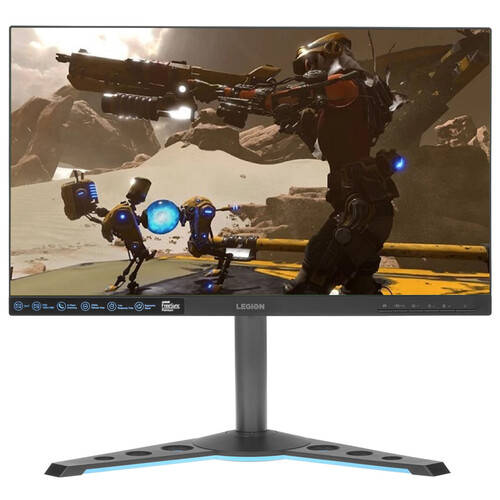 Купить Монитор Lenovo 24.5" Y25-25 [240Hz, 1920x1080, IPS, 1 ms, 1000:1, 400 cd/m², 178°/178°, HDMI, DisplayPort, USB х4 шт, NVIDIA G-SYNC Compatible, AMD Fr в интернет-магазине DNS. Характеристики, цена  | 1684500.