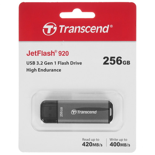 Купить Память USB Flash 256 ГБ Transcend JetFlash 920 [TS256GJF920] в интернет-магазине DNS. Характеристики, цена Transcend JetFlash 920 | 4761031.