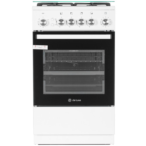 Купить Газовая плита De Luxe 5040.40Г (КР) ЧР белый в интернет-магазине DNS. Характеристики, цена De Luxe 5040.40Г (КР) ЧР | 8187179.