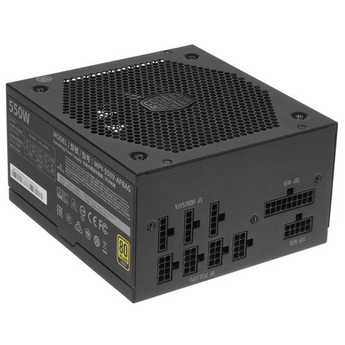 Купить Блок питания Cooler Master V550 GOLD - V2 [MPY-550V-AFBAG] черный в интернет-магазине DNS. Характеристики, цена Cooler Master V550 GOLD - V2 | 4705659.