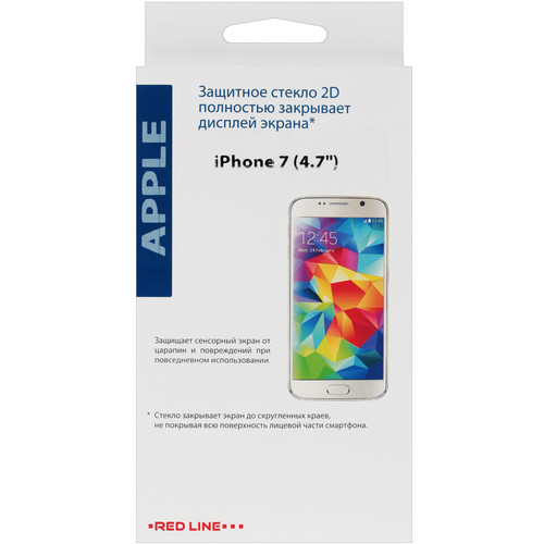 Купить Защитное стекло Red Line для экрана Apple iPhone 7/ 8/ SE 2020 в интернет-магазине DNS. Характеристики, цена  | 1088764.