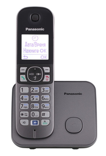 Купить Телефон беспроводной (DECT) Panasonic KX-TG6811RUM в интернет-магазине DNS. Характеристики, цена Panasonic KX-TG6811RUM | 6611147.