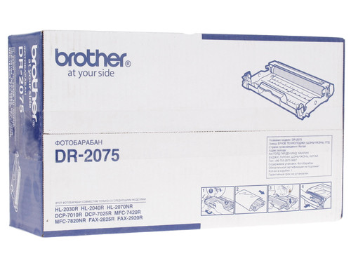 Купить Драм-картридж Brother DR-2075 в интернет-магазине DNS. Характеристики, цена Brother DR-2075 | 0004139.