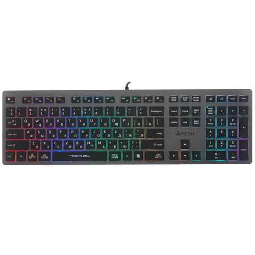 Купить Клавиатура  проводная A4Tech Fstyler FX60H цвет серый в интернет-магазине DNS. Характеристики, цена A4Tech Fstyler FX60H | 5080690.