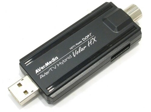 Купить Внешний TV-тюнер AverMedia "AVerTV Hybrid Volar HX" DVB-T FM-тюнер USB2.0 в интернет-магазине DNS. Характеристики, цена  | 0104227.