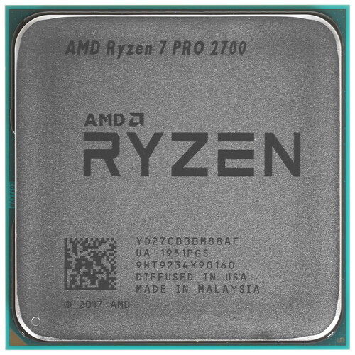 Купить Процессор AMD Ryzen 7 PRO 2700 OEM в интернет-магазине DNS. Характеристики, цена AMD Ryzen 7 PRO 2700 | 4712719.