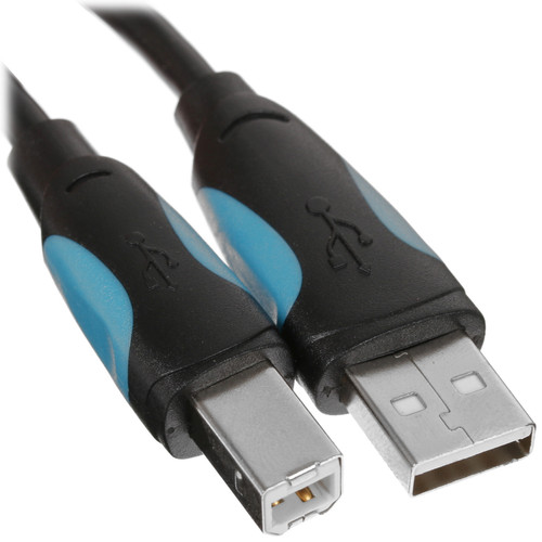 Купить Кабель Vention USB Type-B 4-pin - USB Type-A черный в интернет-магазине DNS. Характеристики, цена Vention | 1660899.