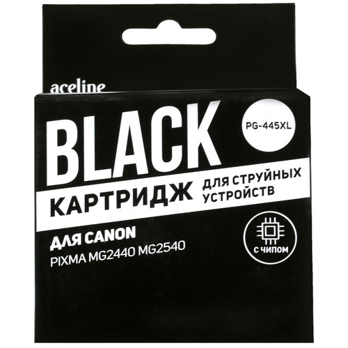 Купить Картридж Aceline NC-PG445XLBK черный в интернет-магазине DNS. Характеристики, цена Aceline NC-PG445XLBK | 5028628.