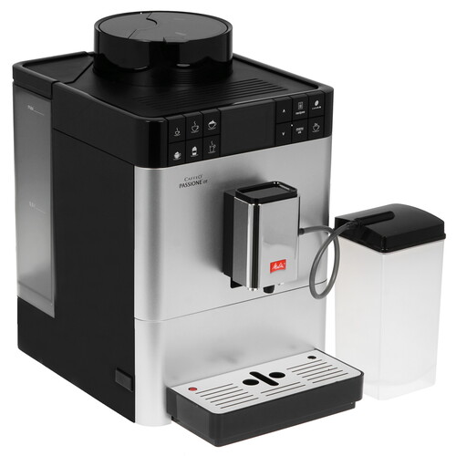 Купить Кофемашина автоматическая Melitta Caffeo F 531-101 Passione Onetouch серебристый в интернет-магазине DNS. Характеристики, цена Melitta Caffeo F 531-101 Passione Onetouch | 1221952.