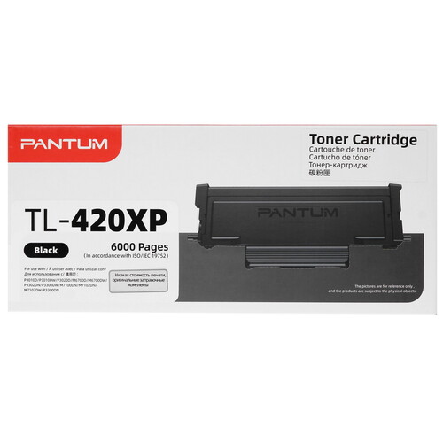Купить Картридж лазерный Pantum TL-420XP черный, с чипом в интернет-магазине DNS. Характеристики, цена Pantum TL-420XP | 5414523.