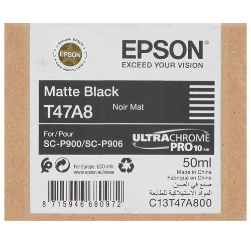 Купить Картридж Epson T47A черный матовый в интернет-магазине DNS. Характеристики, цена Epson T47A | 4821516.