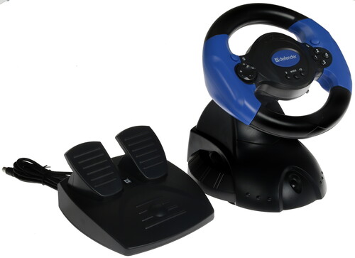 Купить Руль проводной Defender Adrenaline Mini LE [для PC, USB, 200 мм ...