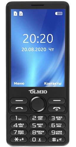 Купить Сотовый телефон Olmio E35 черный в интернет магазине DNS ...