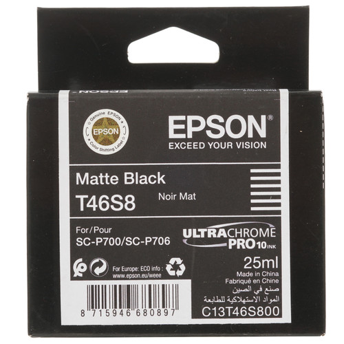 Купить Картридж Epson T46S черный матовый в интернет-магазине DNS. Характеристики, цена Epson T46S | 4820663.