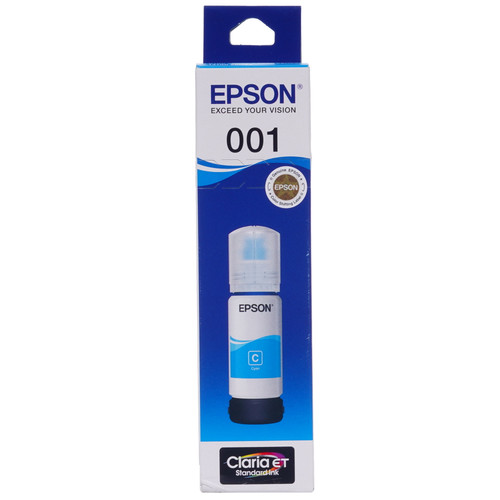 Купить Чернила водорастворимые Epson T001 (C13T03Y200) голубой в интернет-магазине DNS. Характеристики, цена Epson T001 (C13T03Y200) | 5062139.