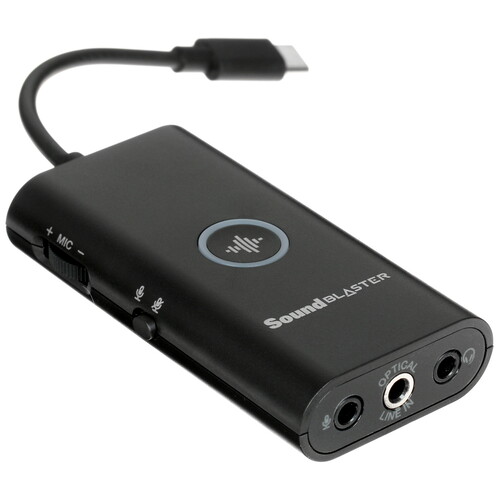 Купить Внешняя USB аудиоадаптер Creative Sound Blaster G3 в интернет-магазине DNS. Характеристики, цена Creative Sound Blaster G3 | 1672370.