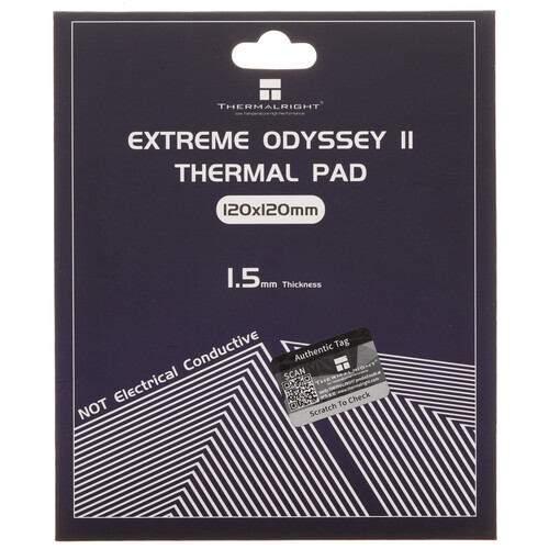 Купить Термопрокладка  Thermalright Extreme Odyssey II [ODYSSEY-II-120X120-1.5] в интернет-магазине DNS. Характеристики, цена Thermalright Extreme Odyssey II | 5421938.
