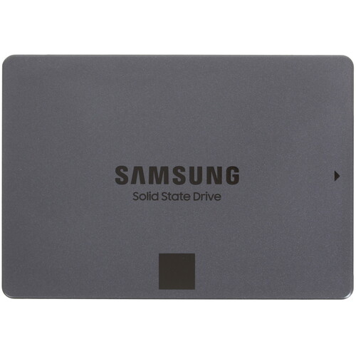 Купить 2.5" SATA накопитель Samsung 870 QVO [MZ-77Q1T0BW] в интернет-магазине DNS. Характеристики, цена Samsung 870 QVO | 1684029.