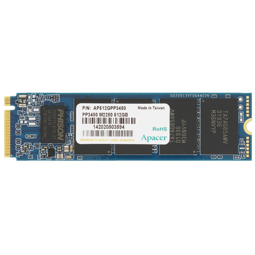 Купить 512 ГБ M.2 NVMe накопитель Apacer PP3480 [AP512GPP3480-R] в интернет-магазине DNS. Характеристики, цена Apacer PP3480 | 1698816.