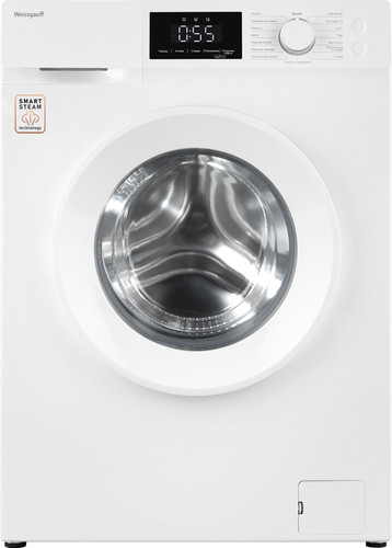 Купить Стиральная машина Weissgauff WM 45106 Steam Touch белый в интернет-магазине DNS. Характеристики, цена Weissgauff WM 45106 Steam Touch | 9009029.
